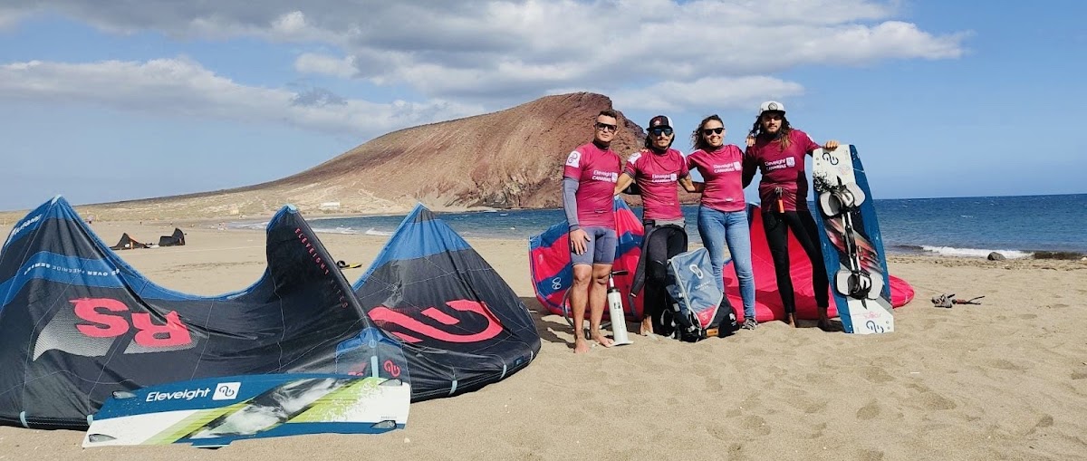 Kitesurfing in Golf del Sur