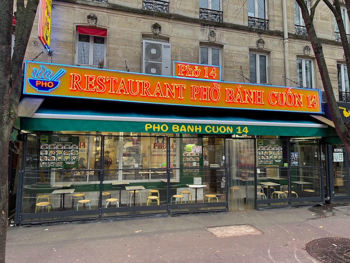 Phở Bánh Cuốn 14, vue extérieure