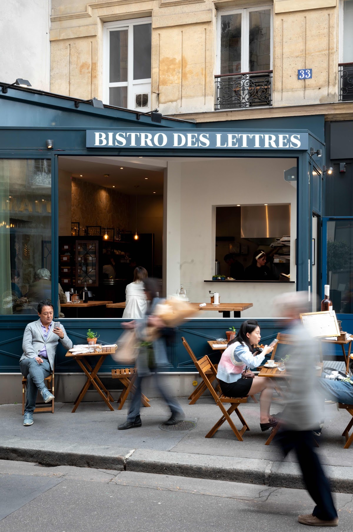 Bistro des Lettres, vue extérieure