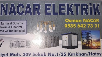 NACAR ELEKTRİK - Elektrikçi