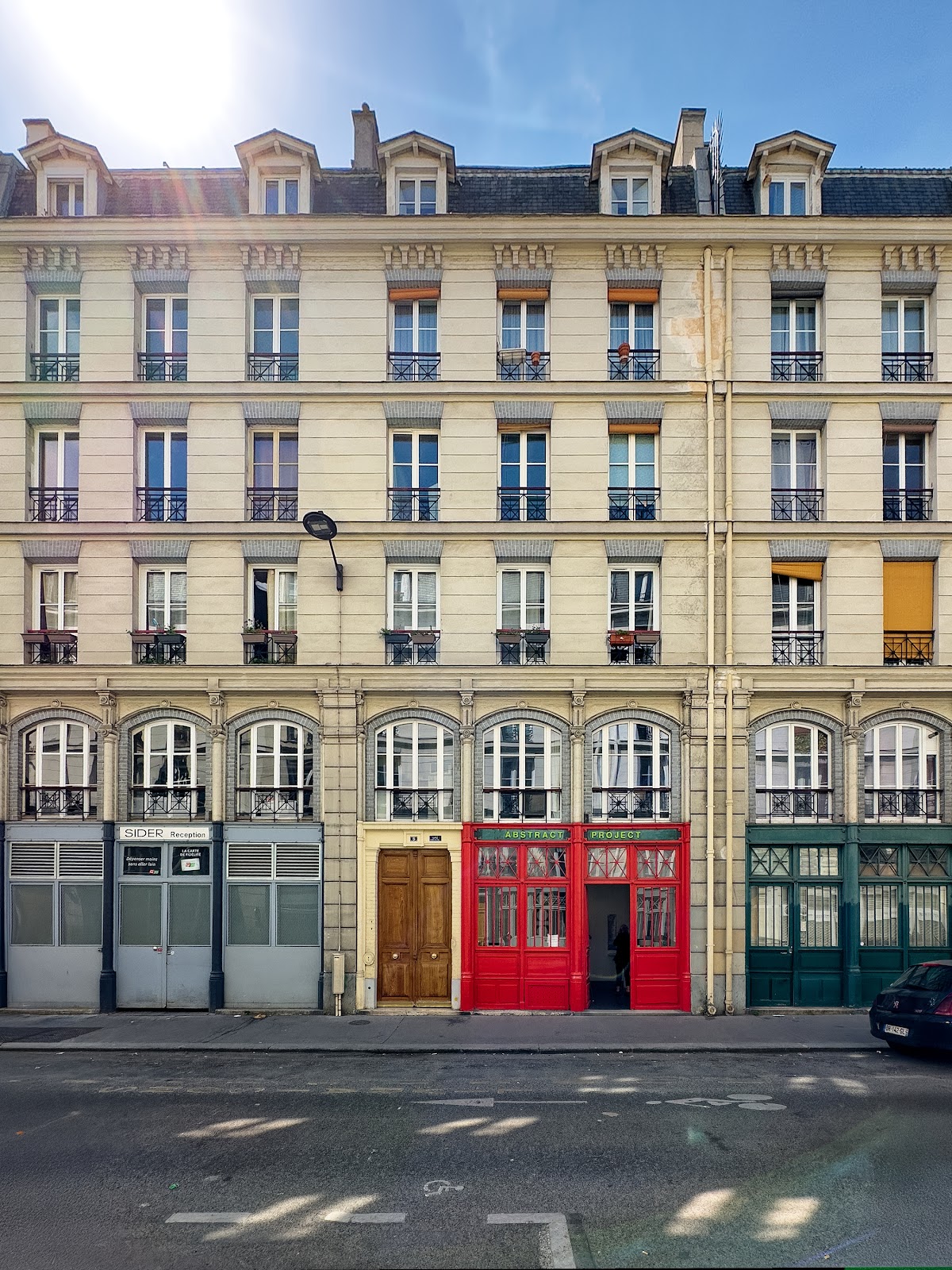 Galerie Abstract Project, vue extérieure