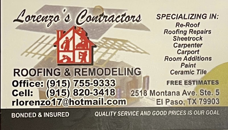 Lorenzo's Contractor Roofing & Remodeling photo 1