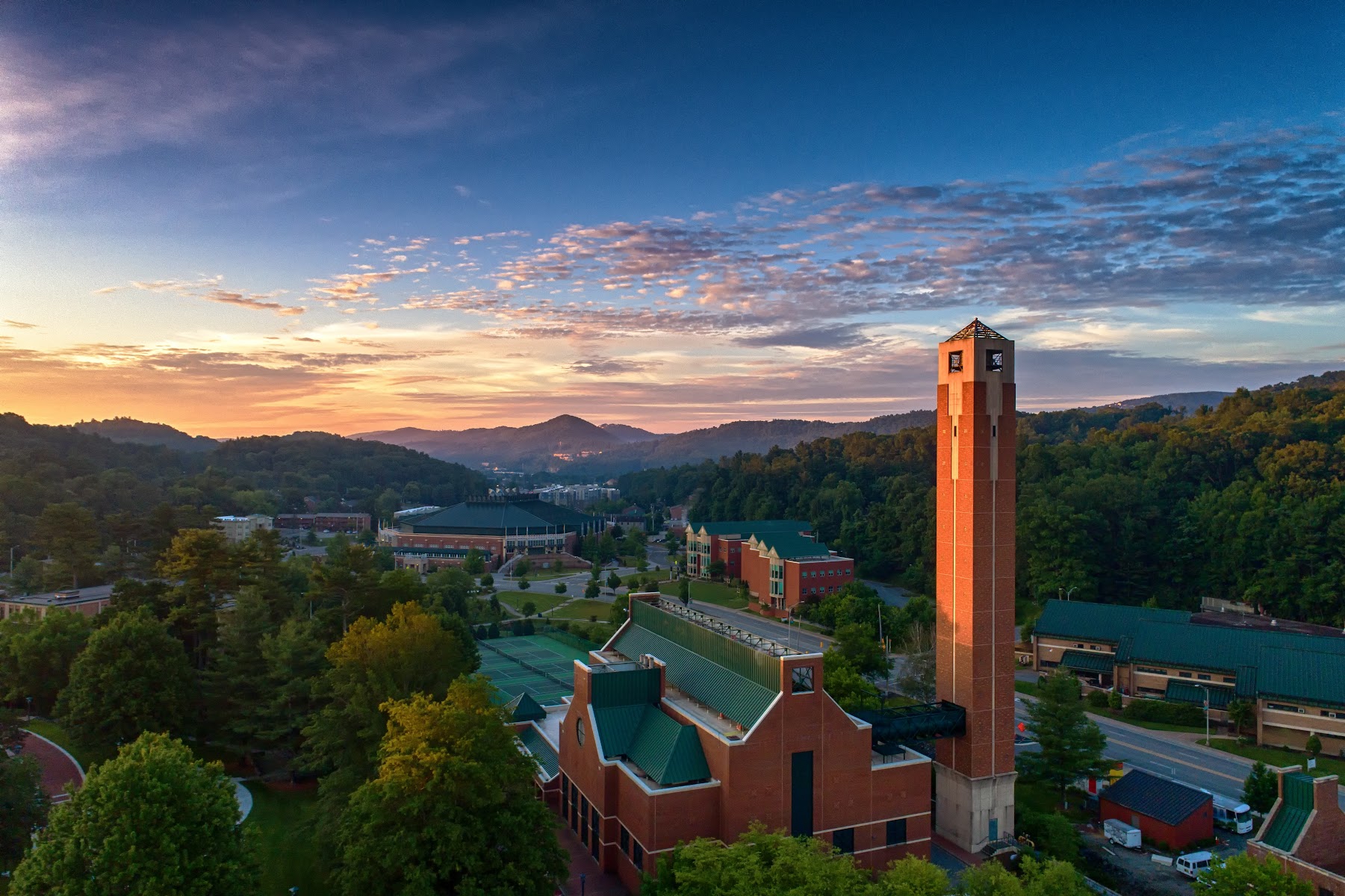 アパラチアン州立大学（Appalachian State University）（Boone、ノースカロライナ州）