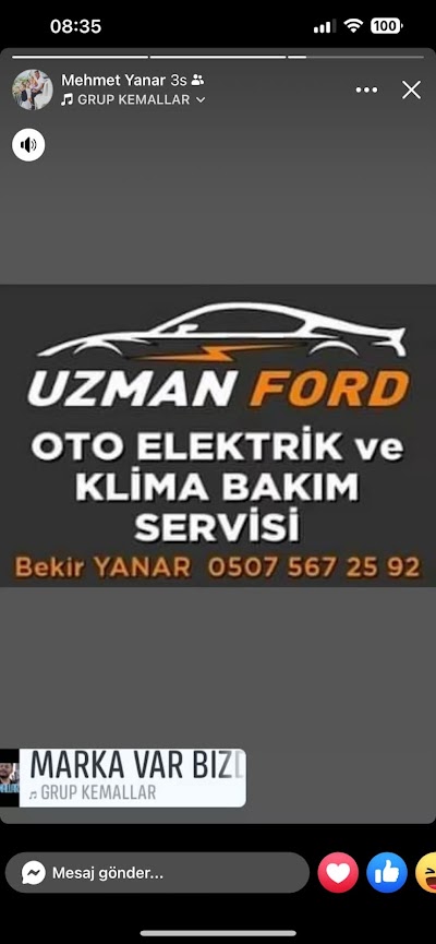 Uzman Ford Oto Elektrik klima akü servisi bekir yanar - Beyaz Eşya Servisi