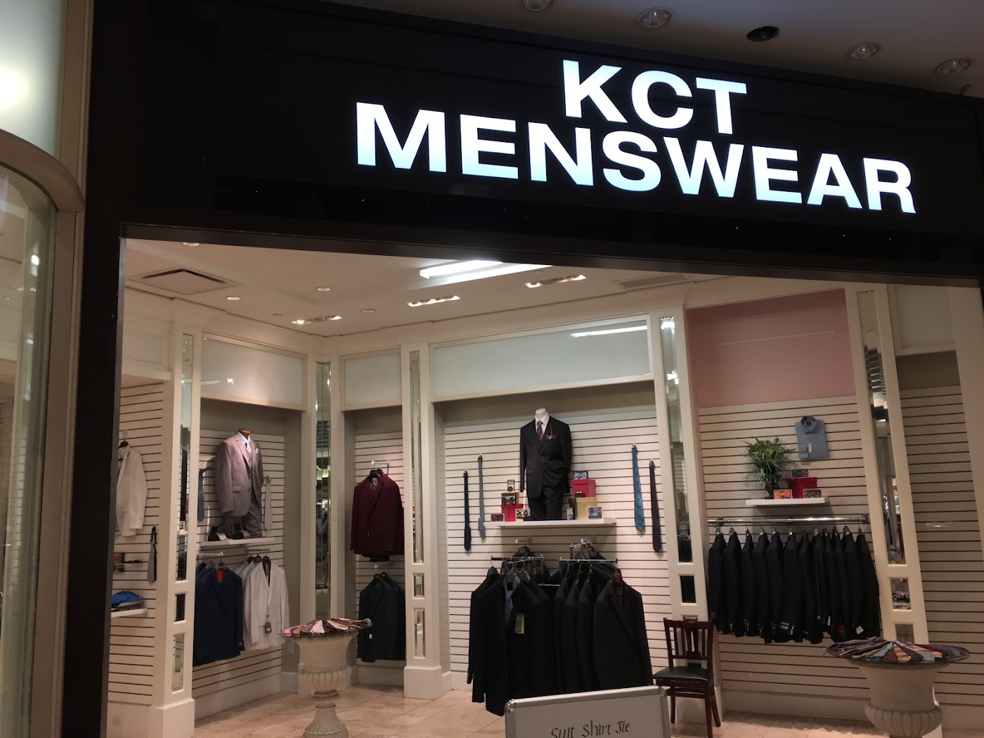 KCT Menswear office