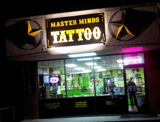 Master Minds Tattoo — tattoo studio near Converse