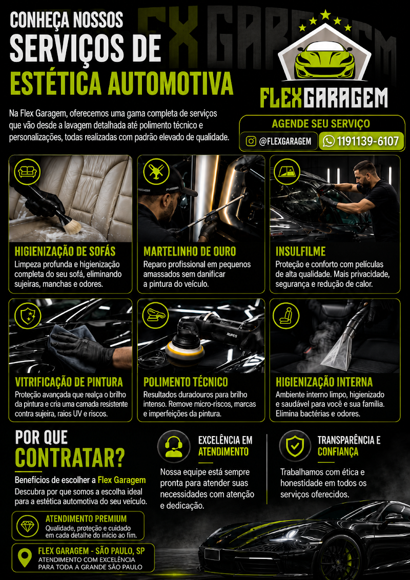 Foto de Flex Garagem | Estética Automotiva na Barra Funda