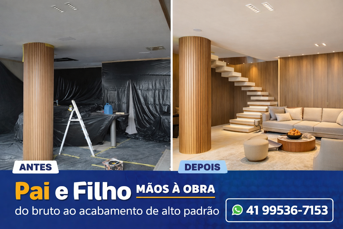 Pai e Filho Mãos à Obra.