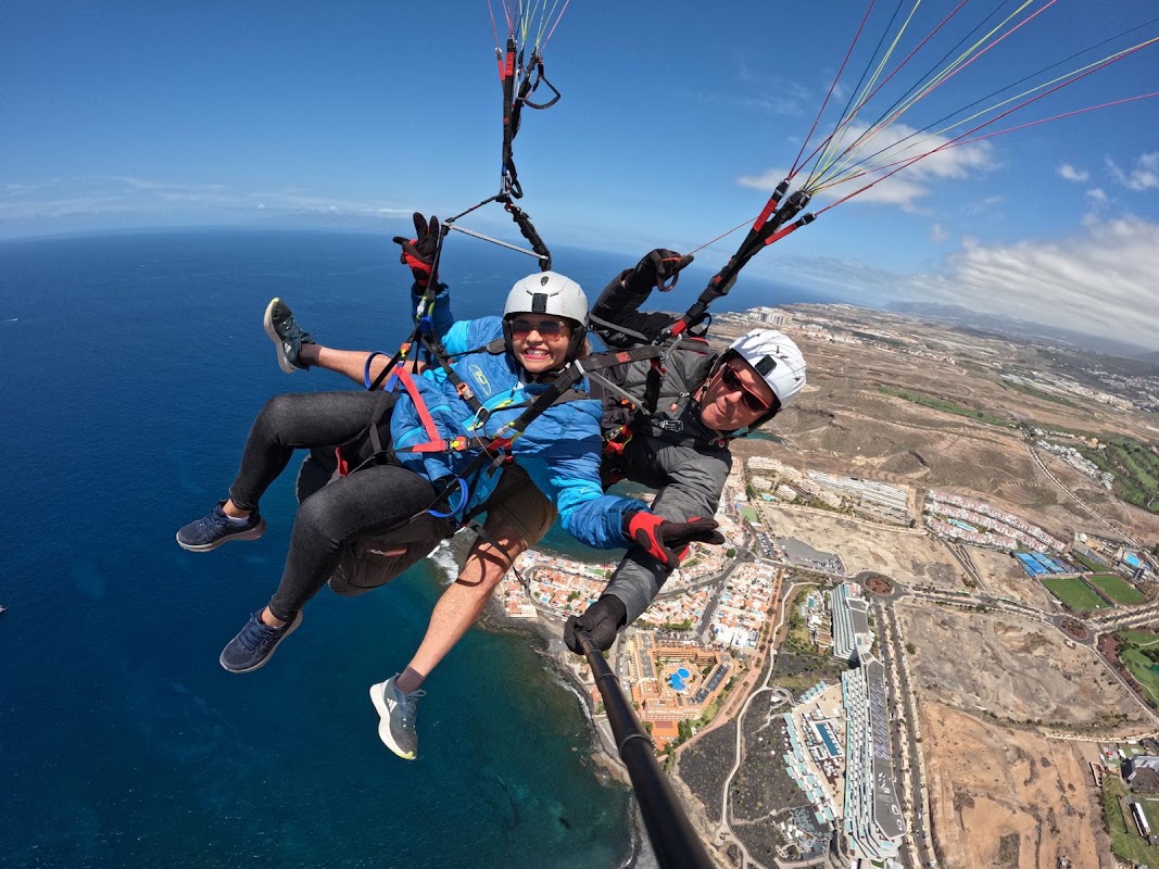 Paragliding over Maspalomas photo 3