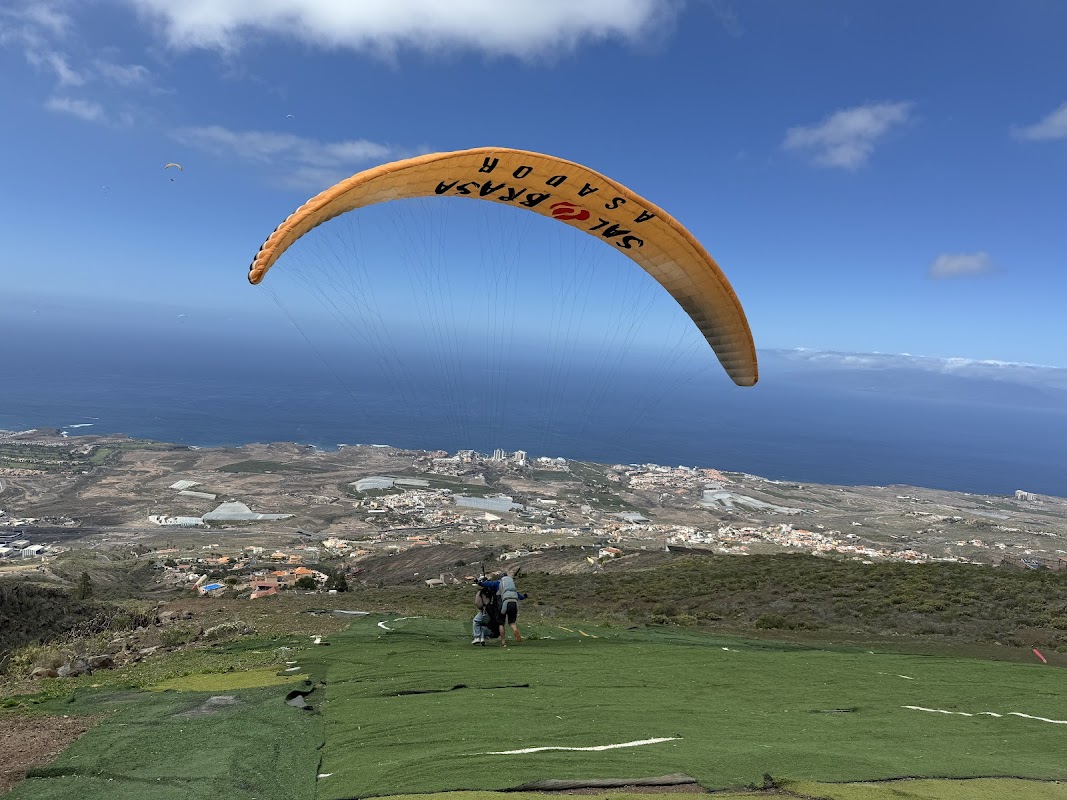 Paragliding over Maspalomas photo 4