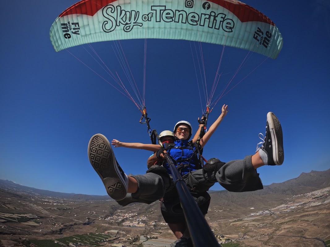 Paragliding over Maspalomas photo 2