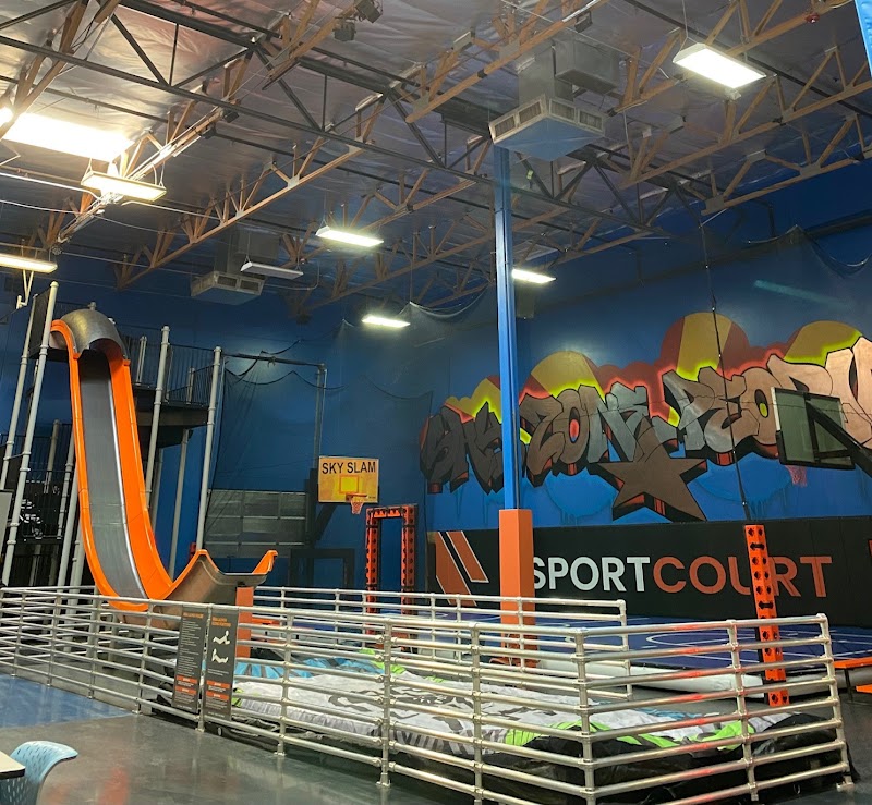 Sky Zone Trampoline Park — interior