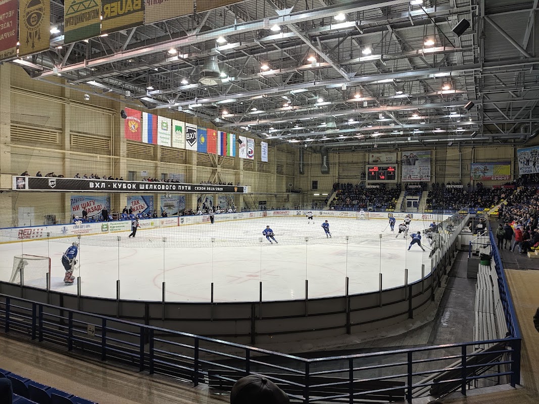 Ice Sports Palace Mostovik – Zauralie (Арена Зауралье) exterior — Kurgan, Russia