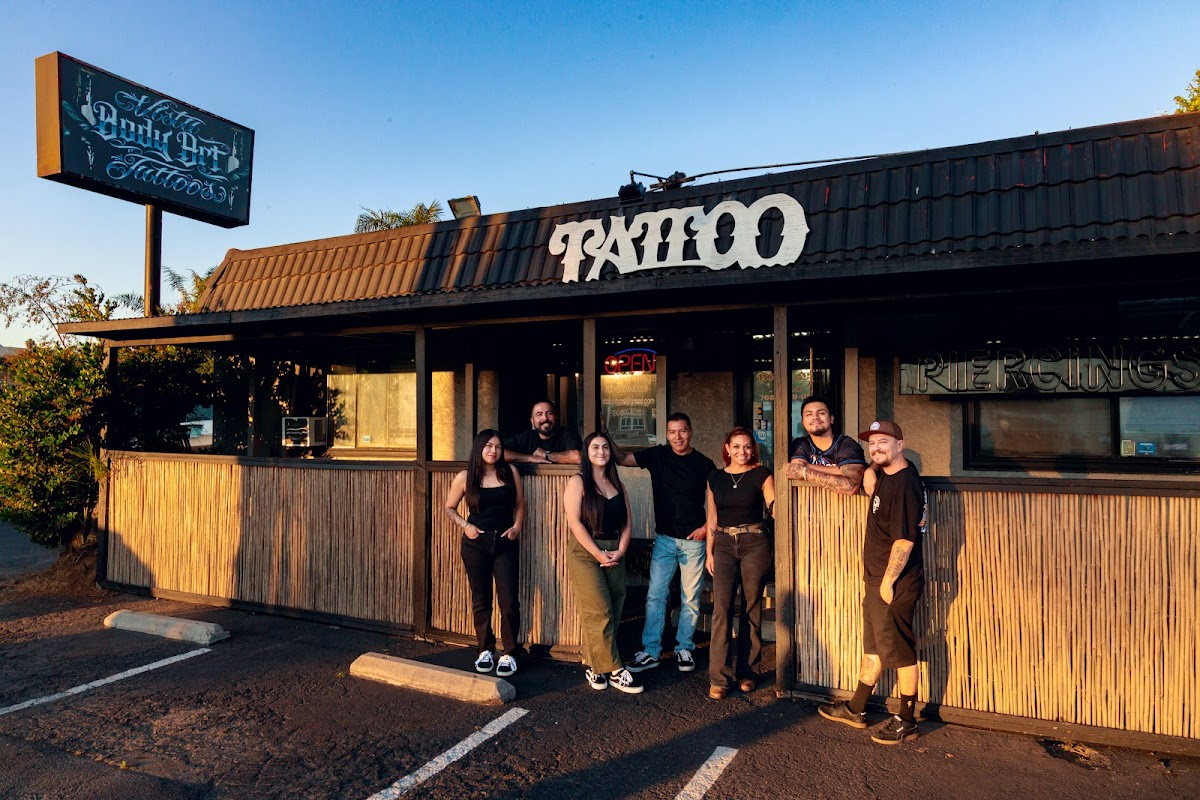 Vista Body Art tattoo parlor in Carlsbad, CA