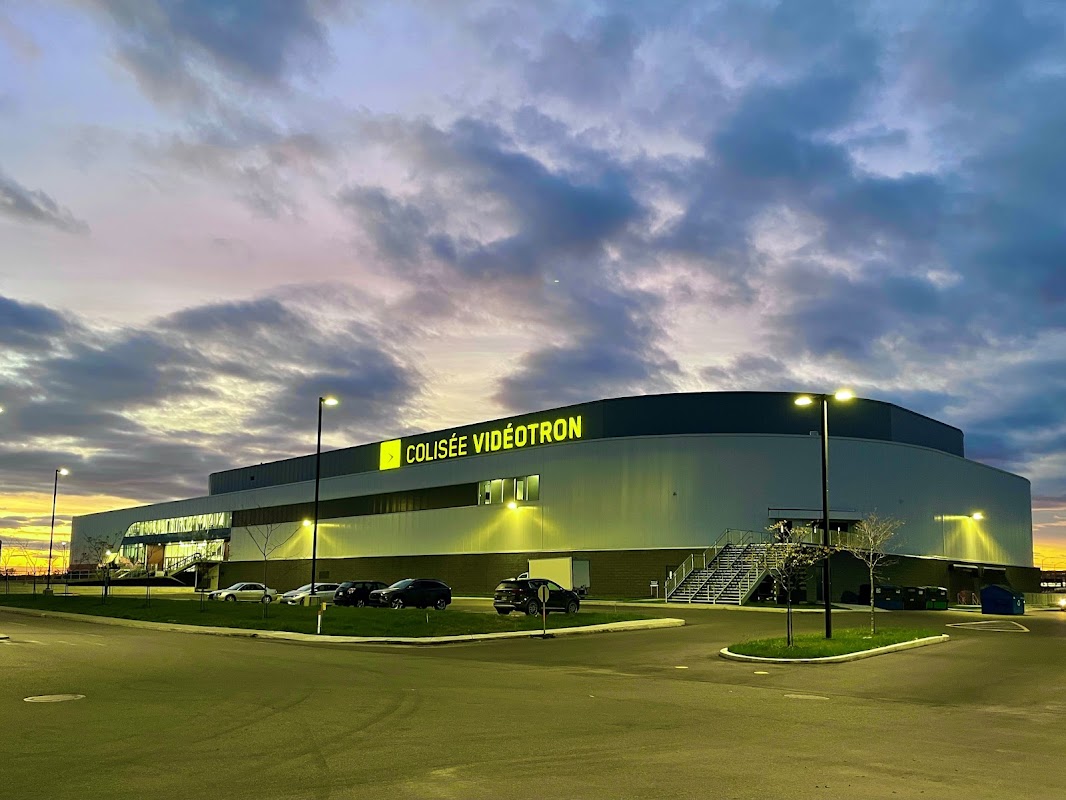 Colisée Vidéotron exterior — Trois-Rivières, Canada