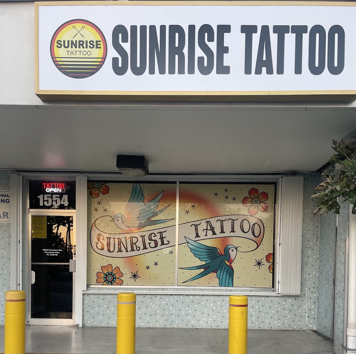 Sunrise Tattoo Studio tattoo parlor in Fort Lauderdale, FL