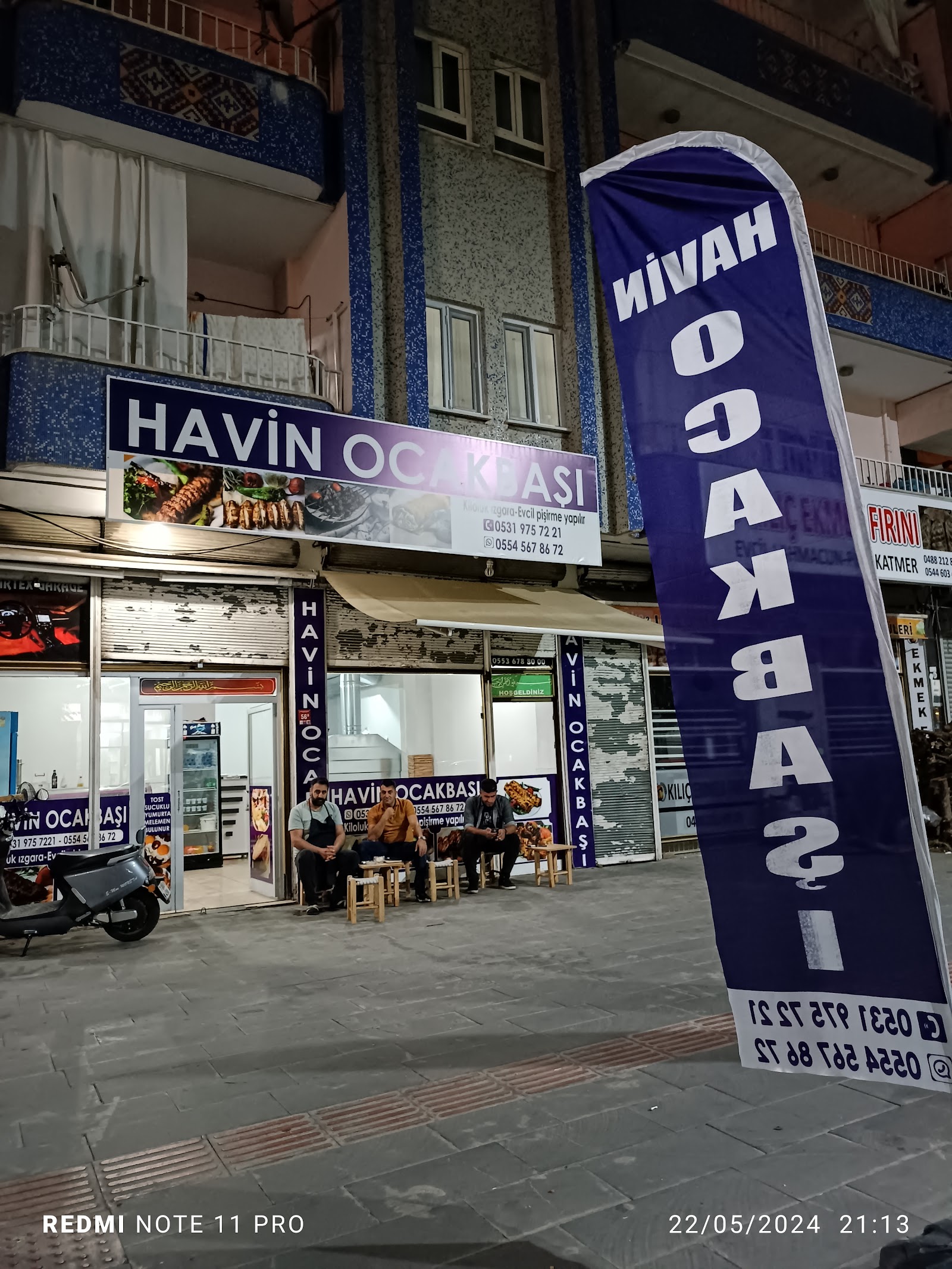 Havin Ocakbaşı mekanı