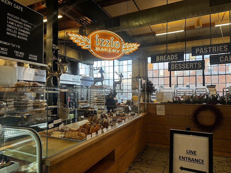 Izzio Bakery Central Market interior