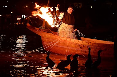 Cormorant Fishing on the Nagara River - 1