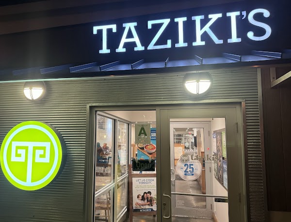 TAZIKIS MEDITERRANEAN CAFE exterior