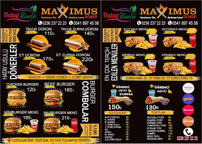 MAXSİMUS DÖNER fotoğraf 1