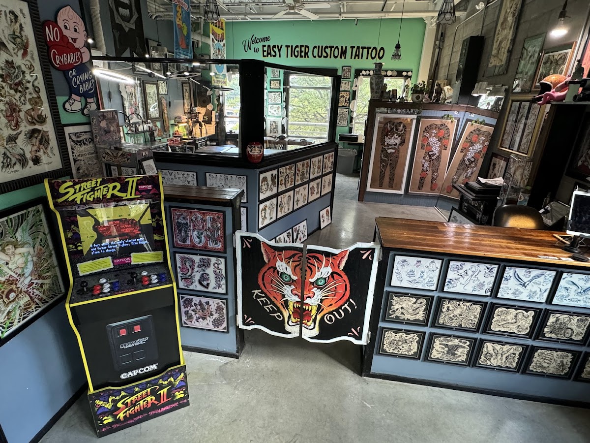 Easy Tiger Custom Tattoo tattoo parlor in Durham, NC