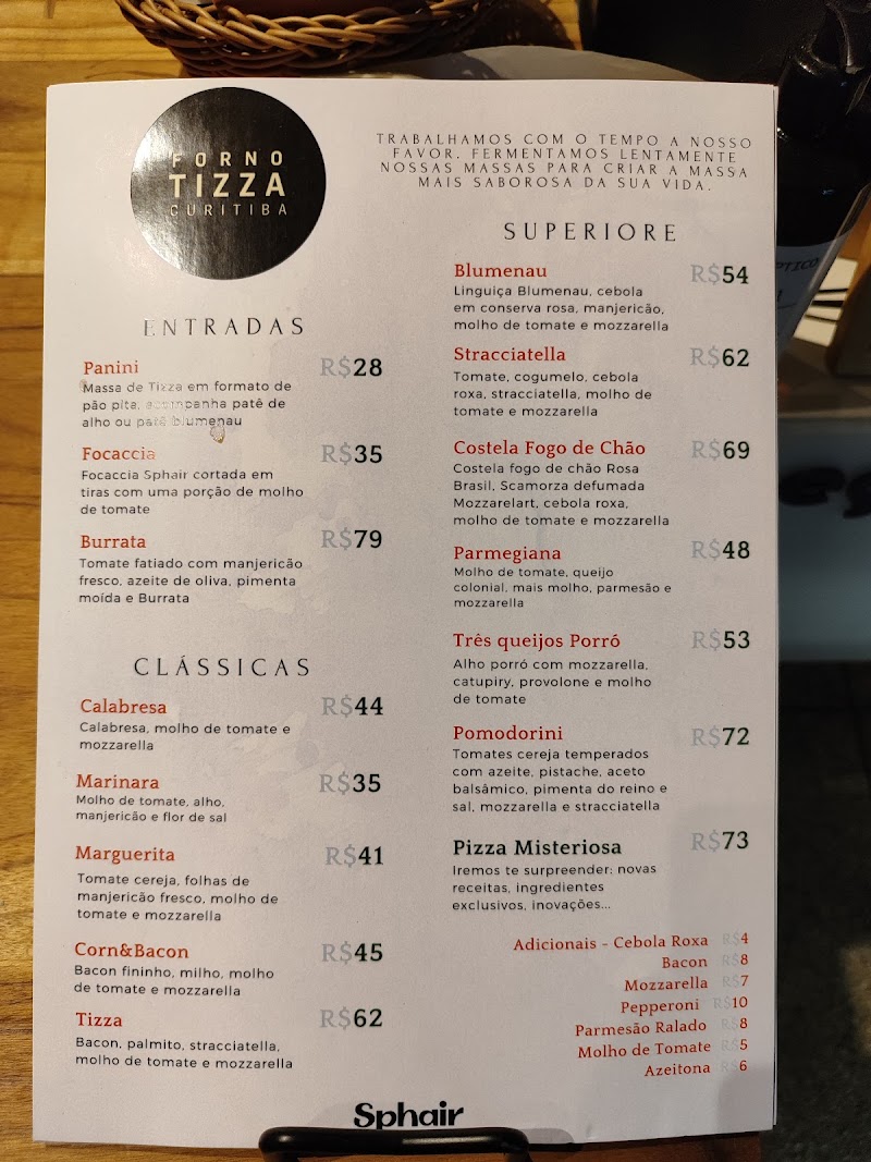 Foto de Sphair Pizzaria - Forno Tizza