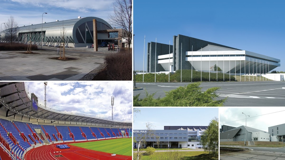 Ostravar Aréna (Ostrava) exterior — Ostrava, Moravian-Silesian, Czech Republic