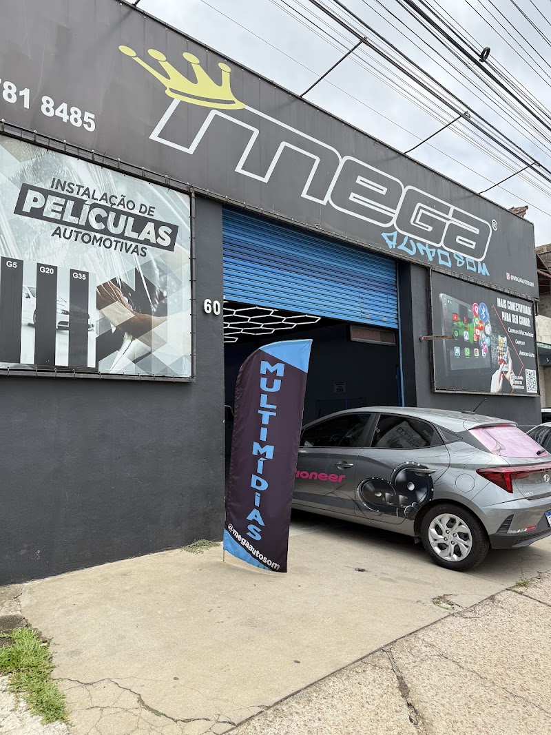 Mega Auto Som - MULTIMÍDIAS / CHAVES CANIVETES / PELÍCULAS / SOM / ALARMES
