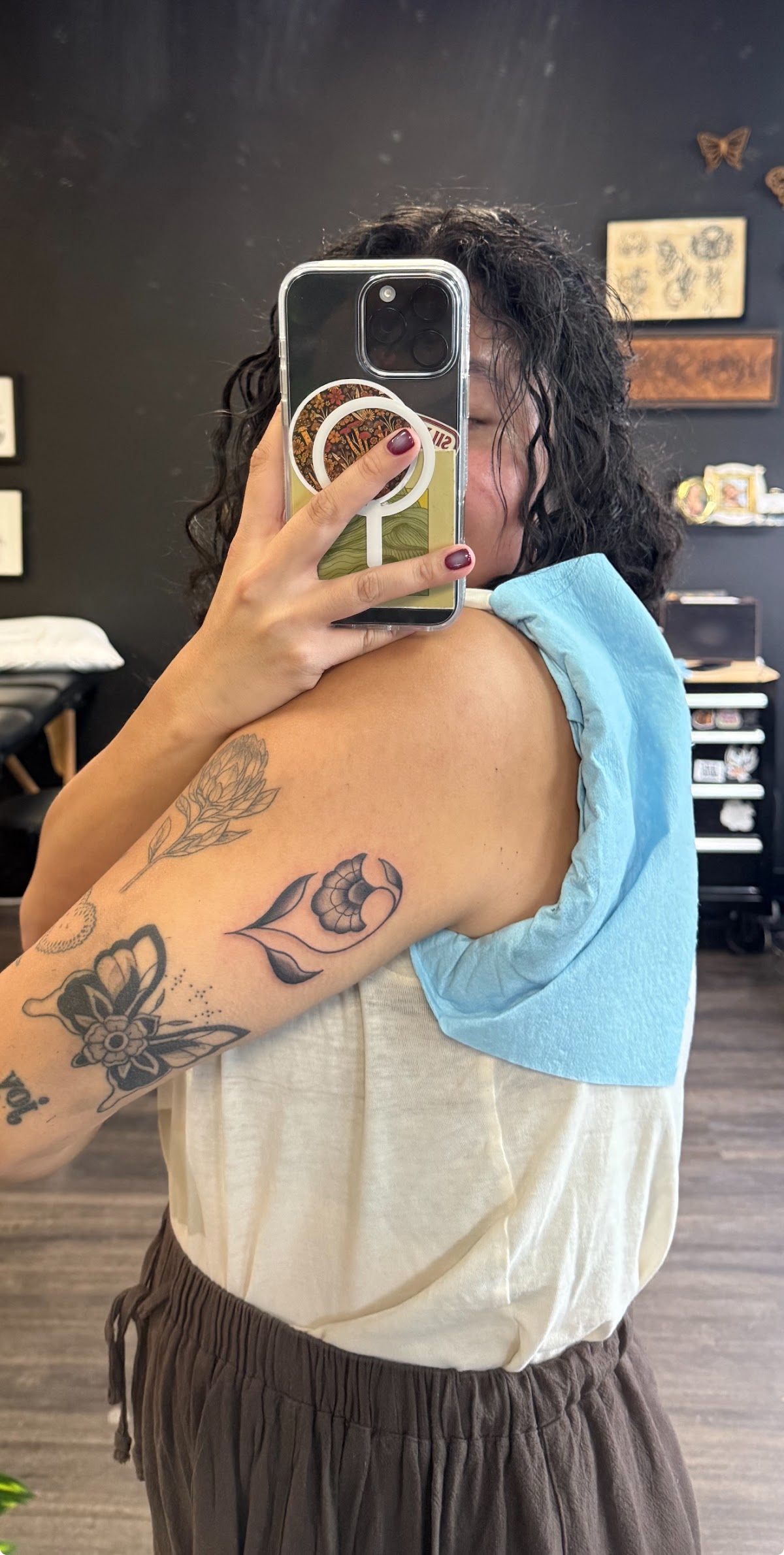 Horn & Heart Tattoo tattoo work — photo 3