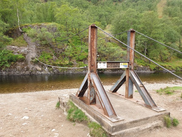 Glen Nevis Rope Bridge 1