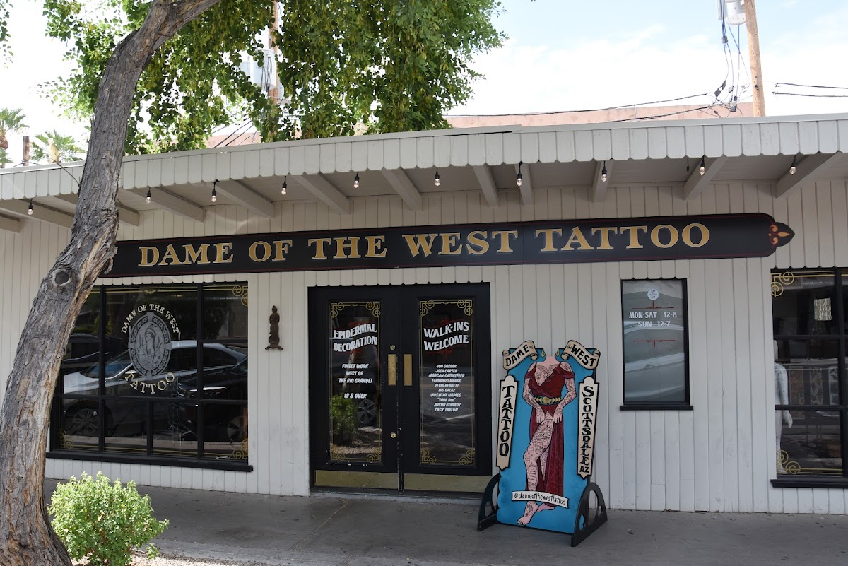 Dame of the West Tattoo tattoo work — photo 3
