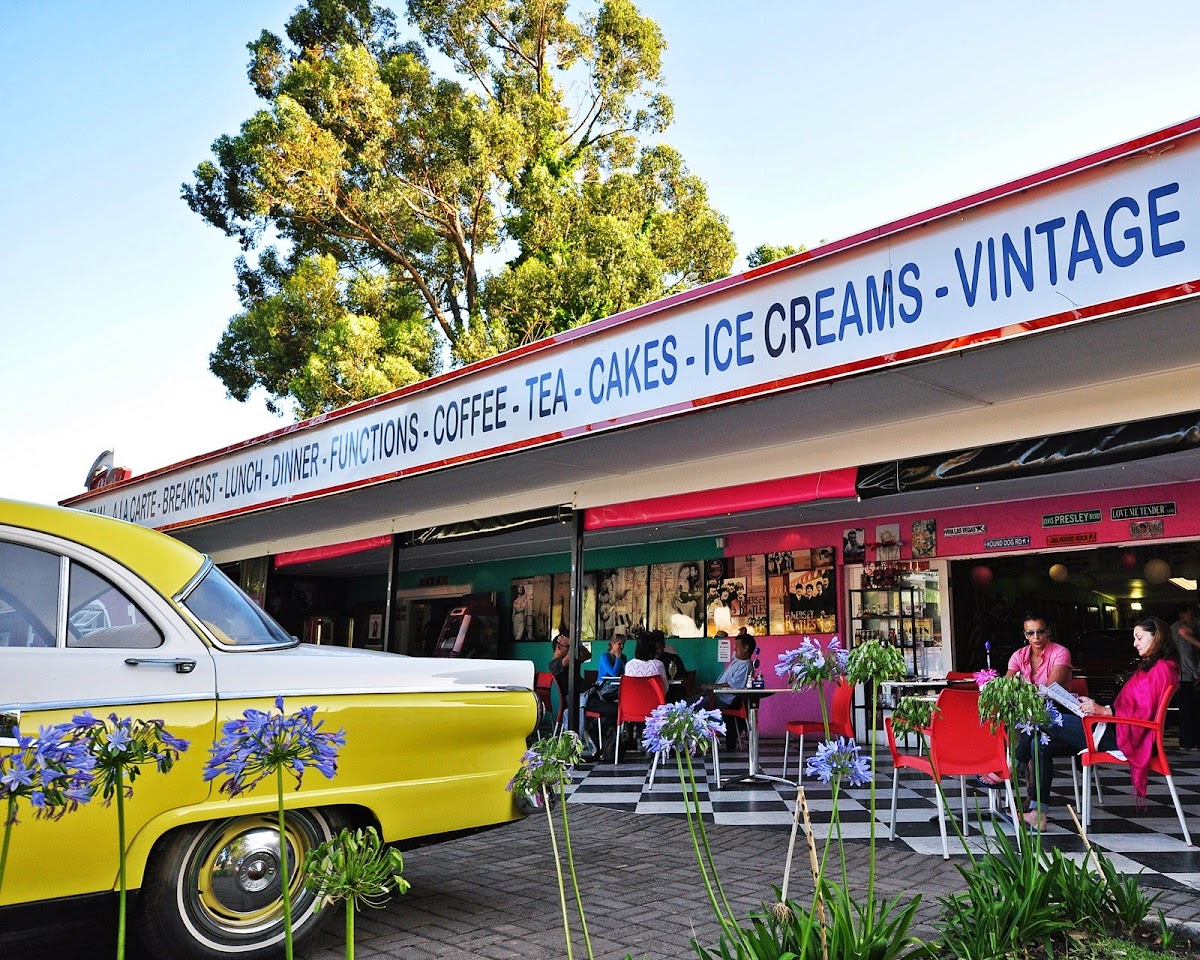 Marilyn's 60's Diner restaurant in Storms River, Garden Route