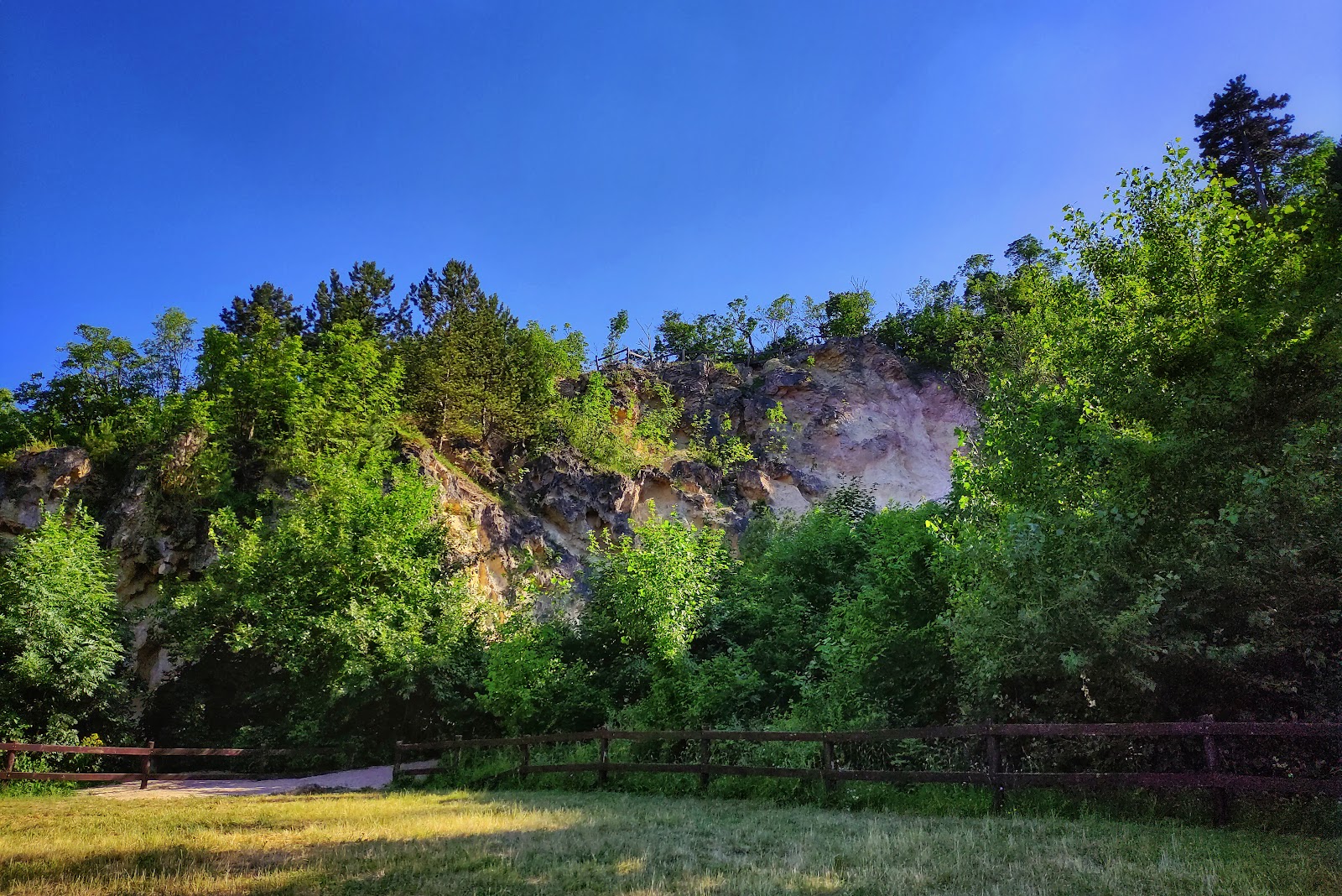 Farkashegy old quarry