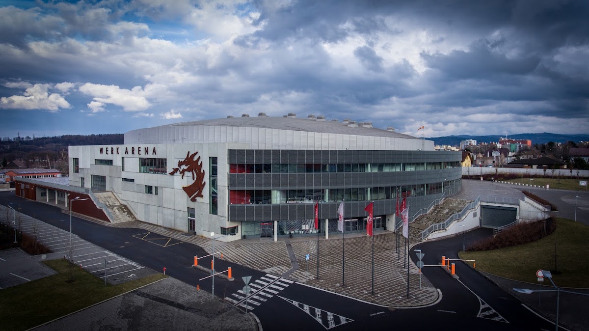 Werk Arena (Třinec) exterior — Třinec, Moravian-Silesian, Czech Republic