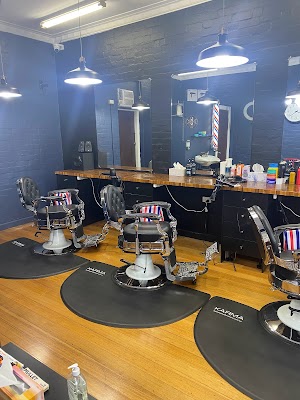 Scissors house barbershop Ferguson street