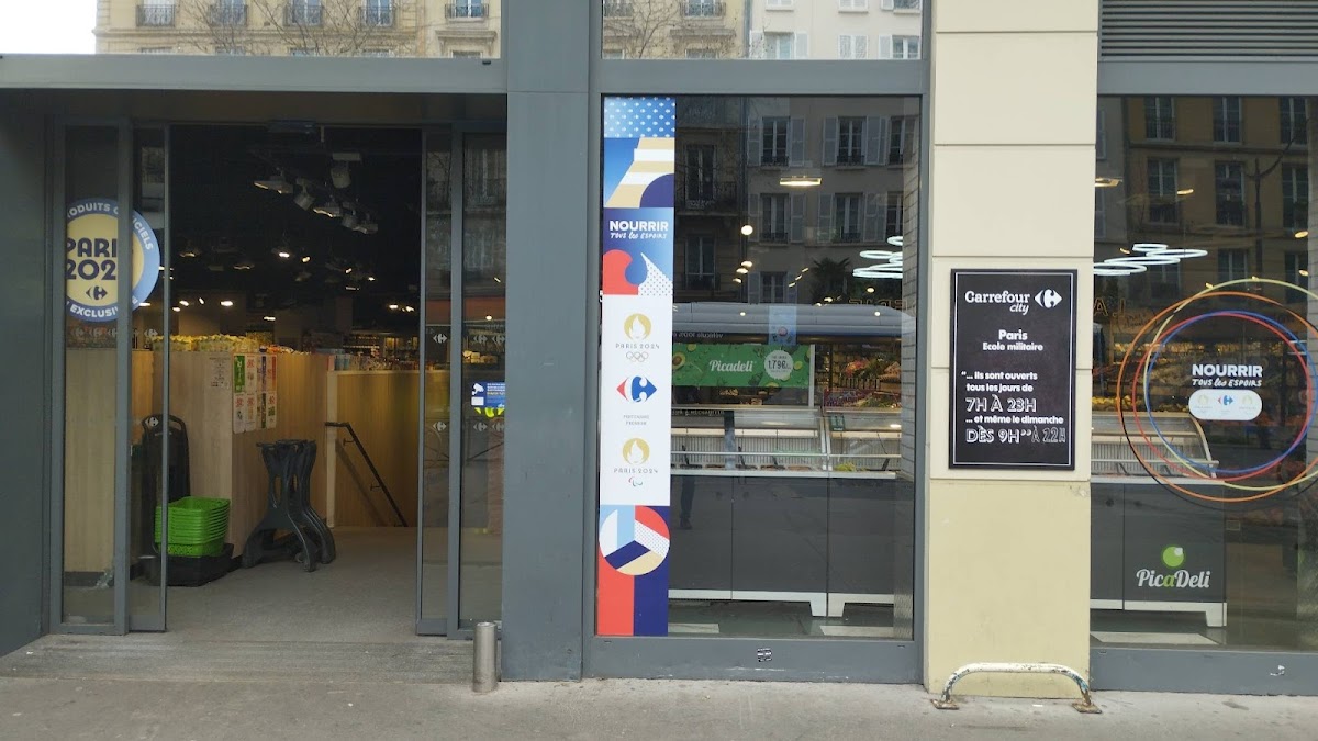 Carrefour City, vue extérieure