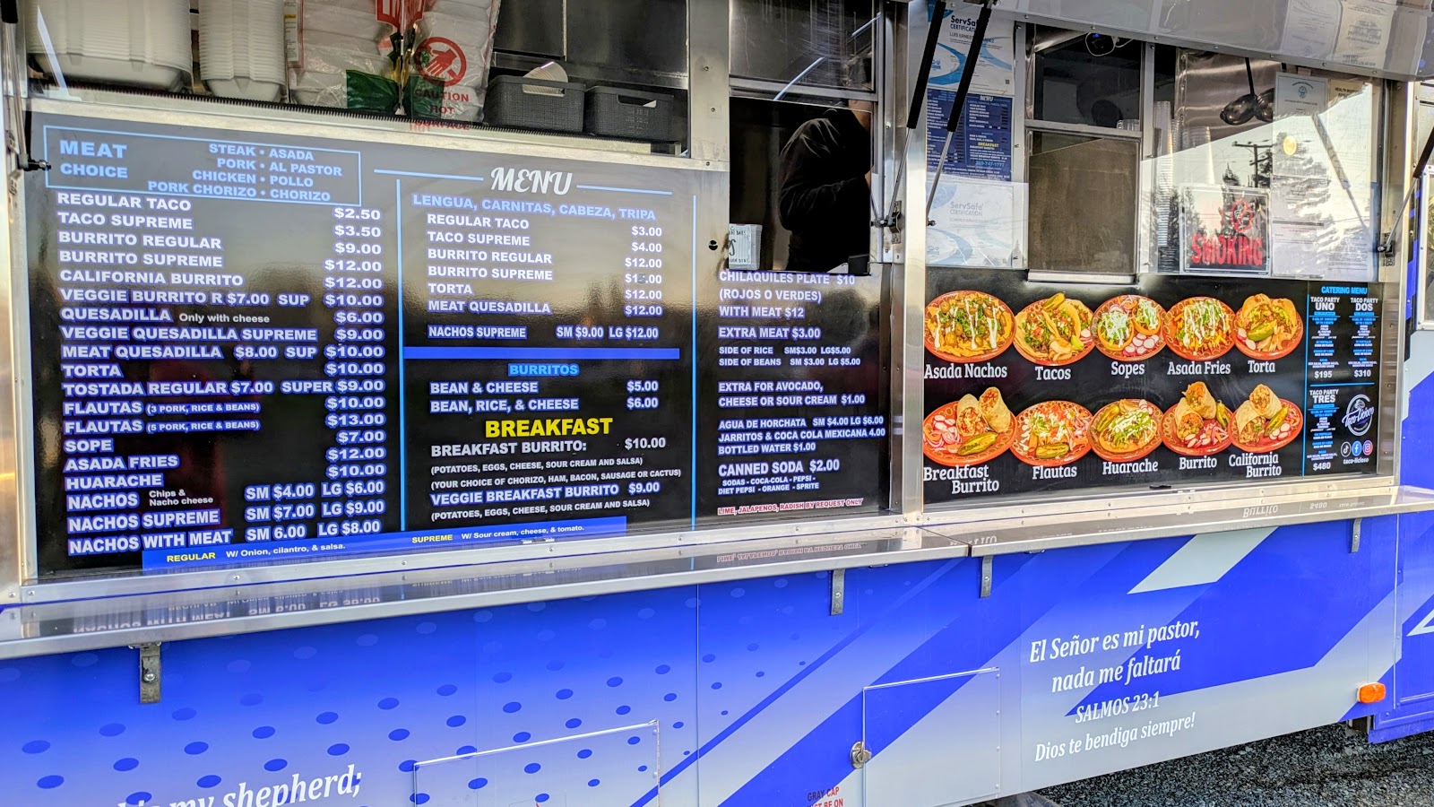 Fresh order from the truck