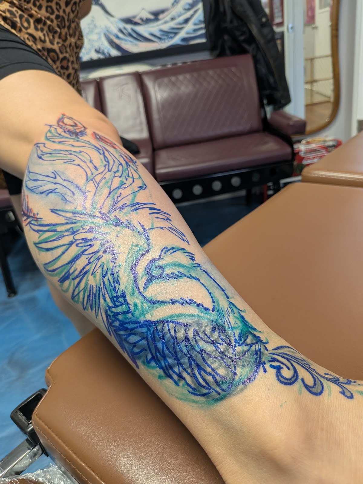 Black Ink Tattoo and Body Piercing tattoo work — photo 2