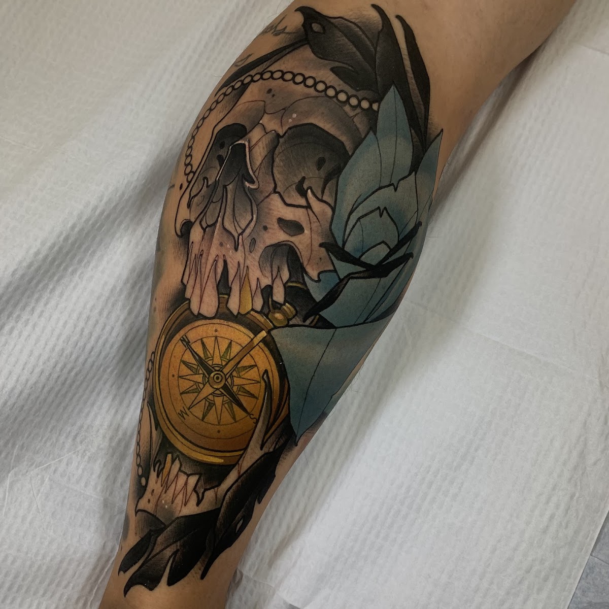 Electric Gold on Park tattoo work — photo 3