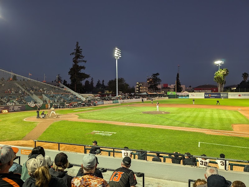 Charming minor league baseball park