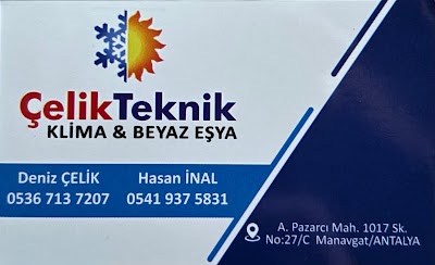 Çelik Teknik Klima & Beyaz eşya - Beyaz Eşya Servisi