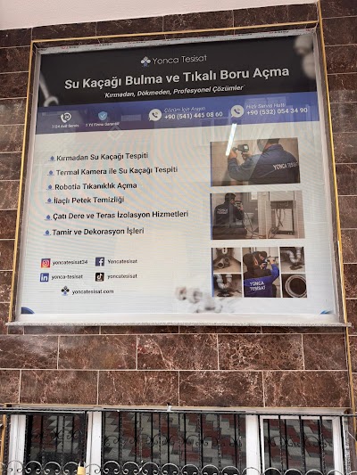 Yonca Tesisat Su Kaçağı Tespiti Ve Tıkanıklık Açma - Tesisat
