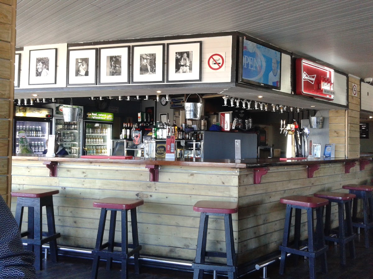 Flashbacks Bar restaurant in Plettenberg Bay, Garden Route