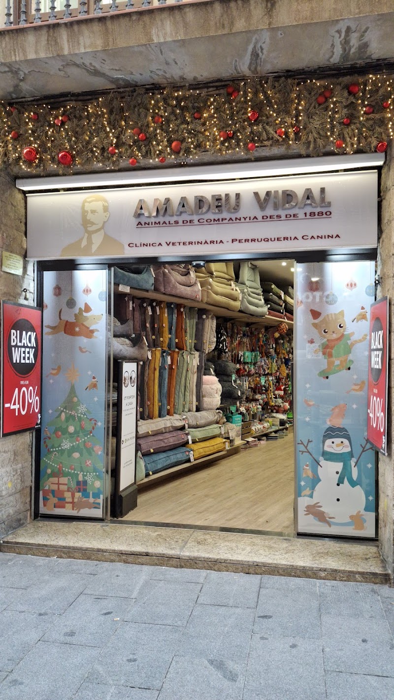 Amadeu Vidal 1880 - Botiga d'animals de companyia desde 1880