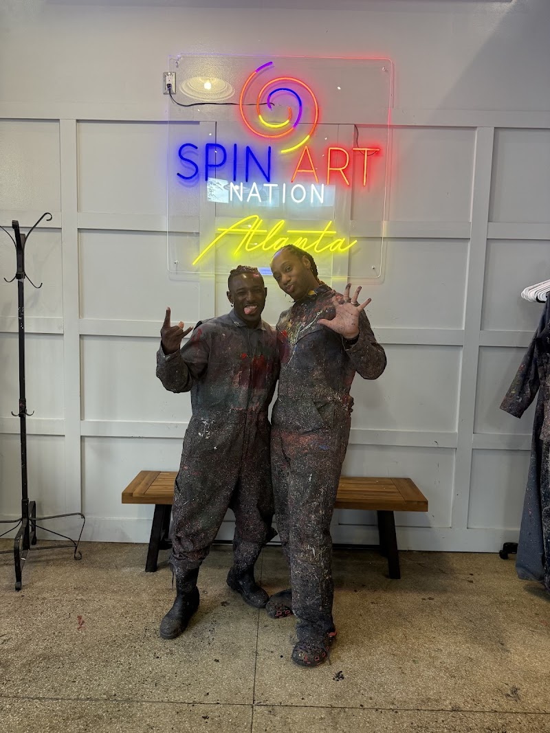 Spin Art Splatter Paint, Rage Room & Game Show (Atlanta) — Art Studio in Atlanta