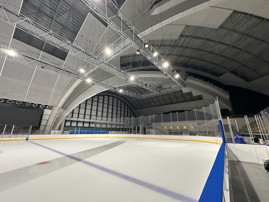 Tokyo Tatsumi Ice Arena exterior — Tokyo (Koto) 135-0053, Japan