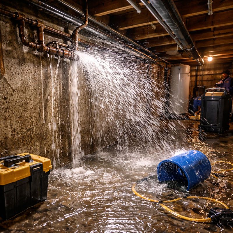 Louisville Emergency Water Damage Cleanup — photo