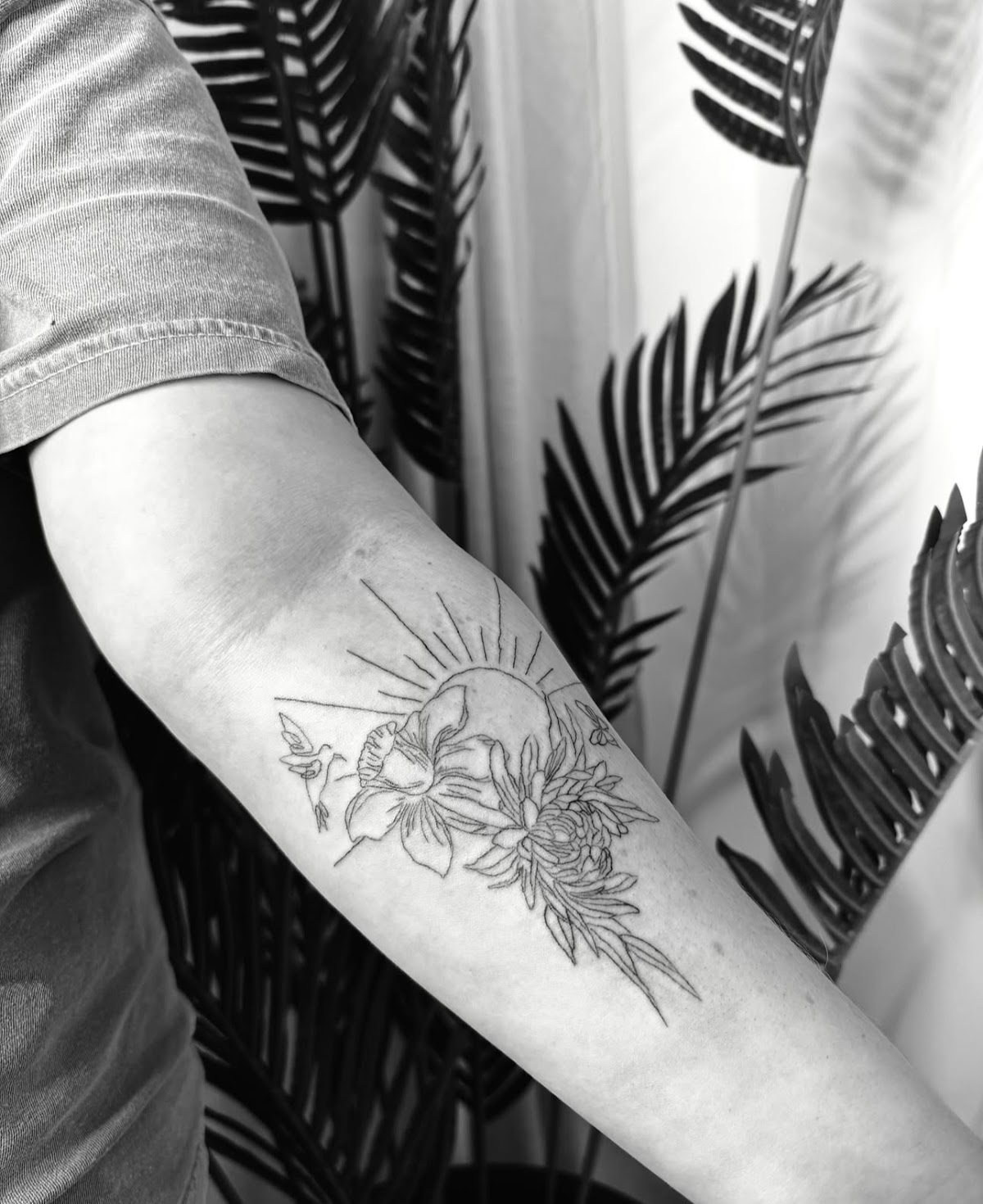 Crafted Balance Fine Line Tattoo tattoo work — photo 3