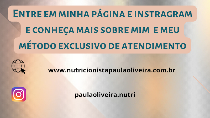 Foto de Nutricionista Paula Oliveira - Atendimento Particular